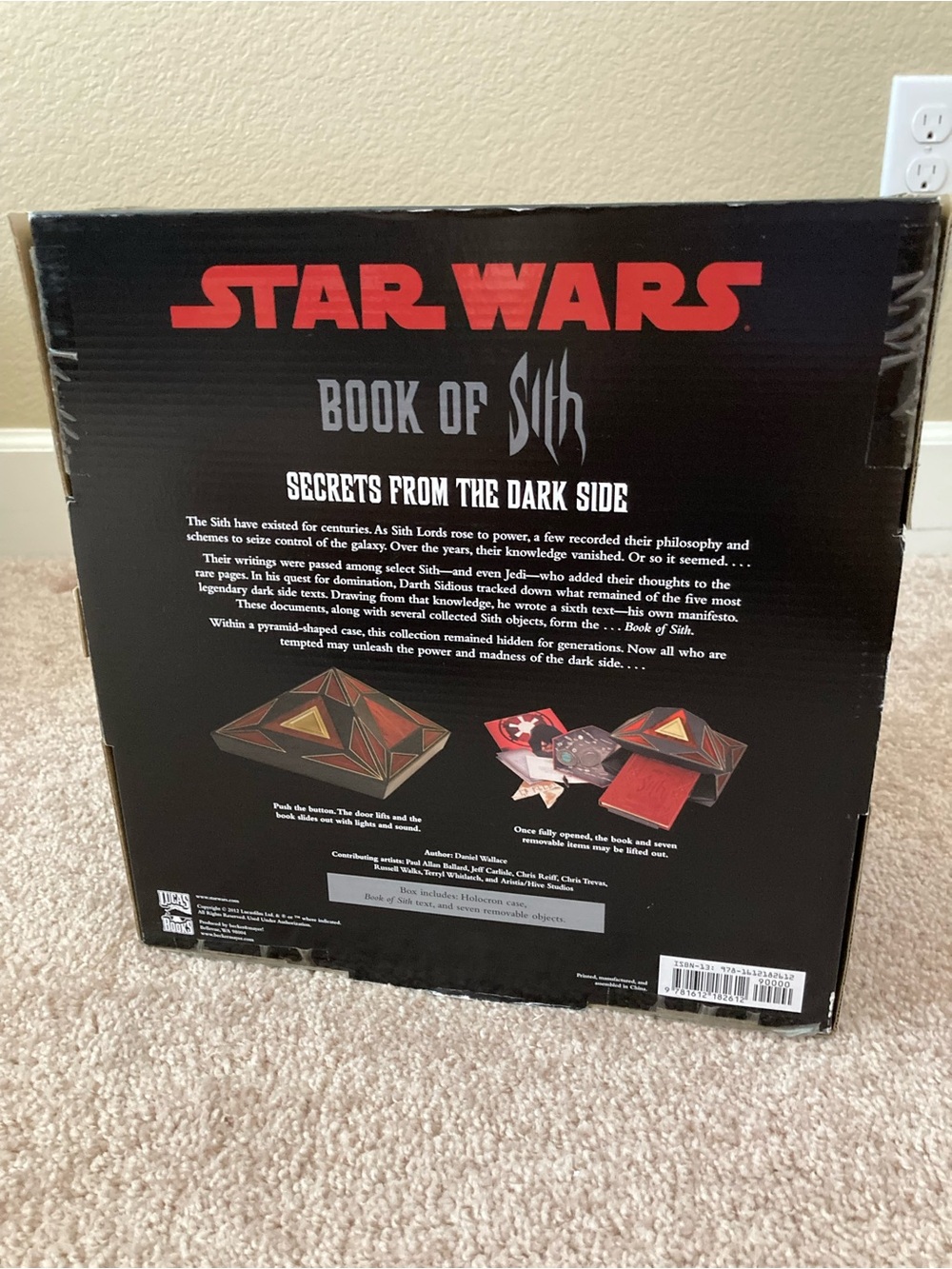 Star Wars Collector Set Book of Sith Display Box Vault Edition - Picture 2 of 4
